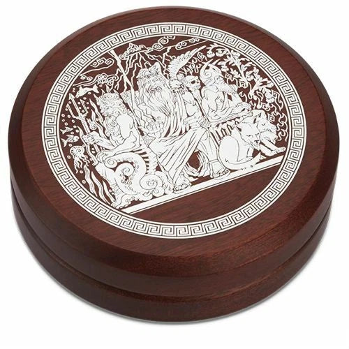 2014 Gods of Olympus – Hades 2oz Silver High Relief Coin - Image 4
