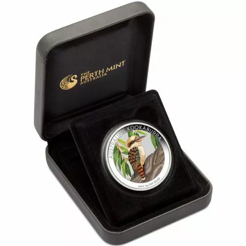 2014 Melbourne ANDA Special - Kookaburra 1oz Coloured Silver Coin - Image 4