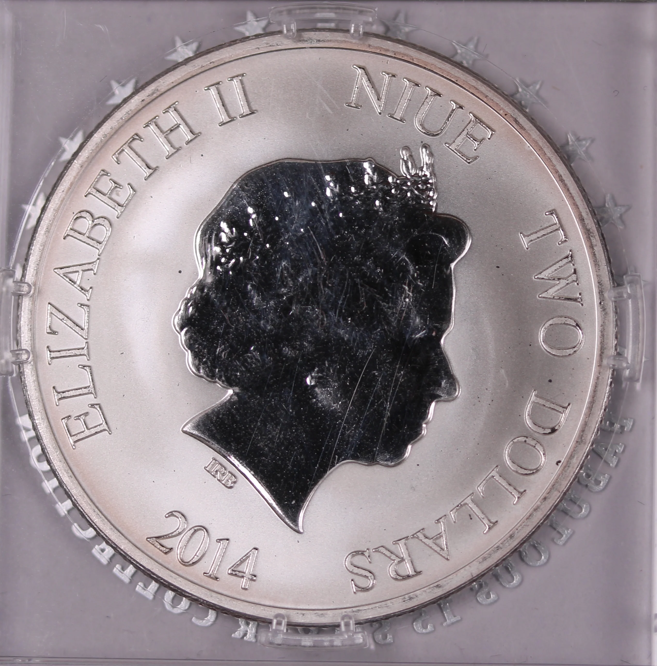 2014 Niue Turtle 1oz Silver Coin f15 Collection - Image 2