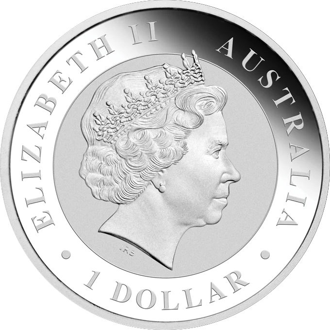 2014 Wedge-Tailed Eagle 1oz Silver Coin - Image 2