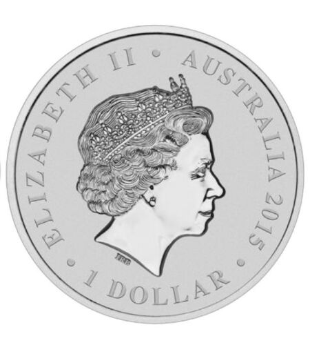 2015 $1 QEII Longest Reigning Monarch 1oz Silver Intaglio Coin - Image 4