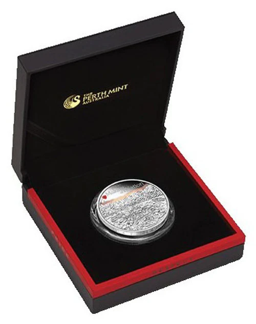 2015 $1 The ANZAC Spirit 100th Anniversary Making of A Nation 1oz Silver Coloured Proof Coin - Image 3
