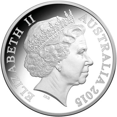2015 $1 UNESCO Great Barrier Reef Australia 1oz Silver Coloured Proof Coin - Image 2