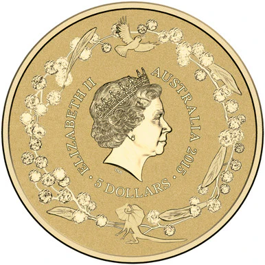 2015 $5 Distinctly Australian Coloured Uncirculated Coin - Image 3