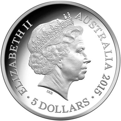 2015 $5 Drama On The High Seas Batavia 1oz Silver Proof Coin - Image 3