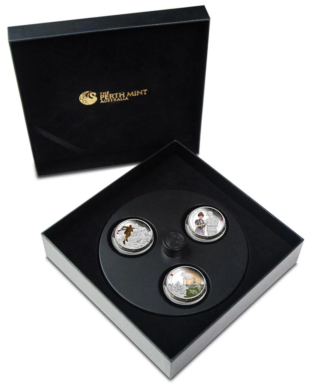 2015 ANZAC Spirit 100th Anniversary Silver Three Coin Set - Image 2