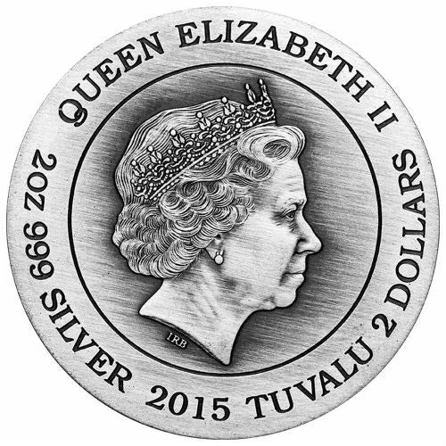 2015 Goddesses of Olympus Hera 2oz Silver High Relief Coin - Image 2