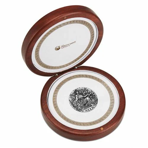 2015 Goddesses of Olympus Hera 2oz Silver High Relief Coin - Image 3