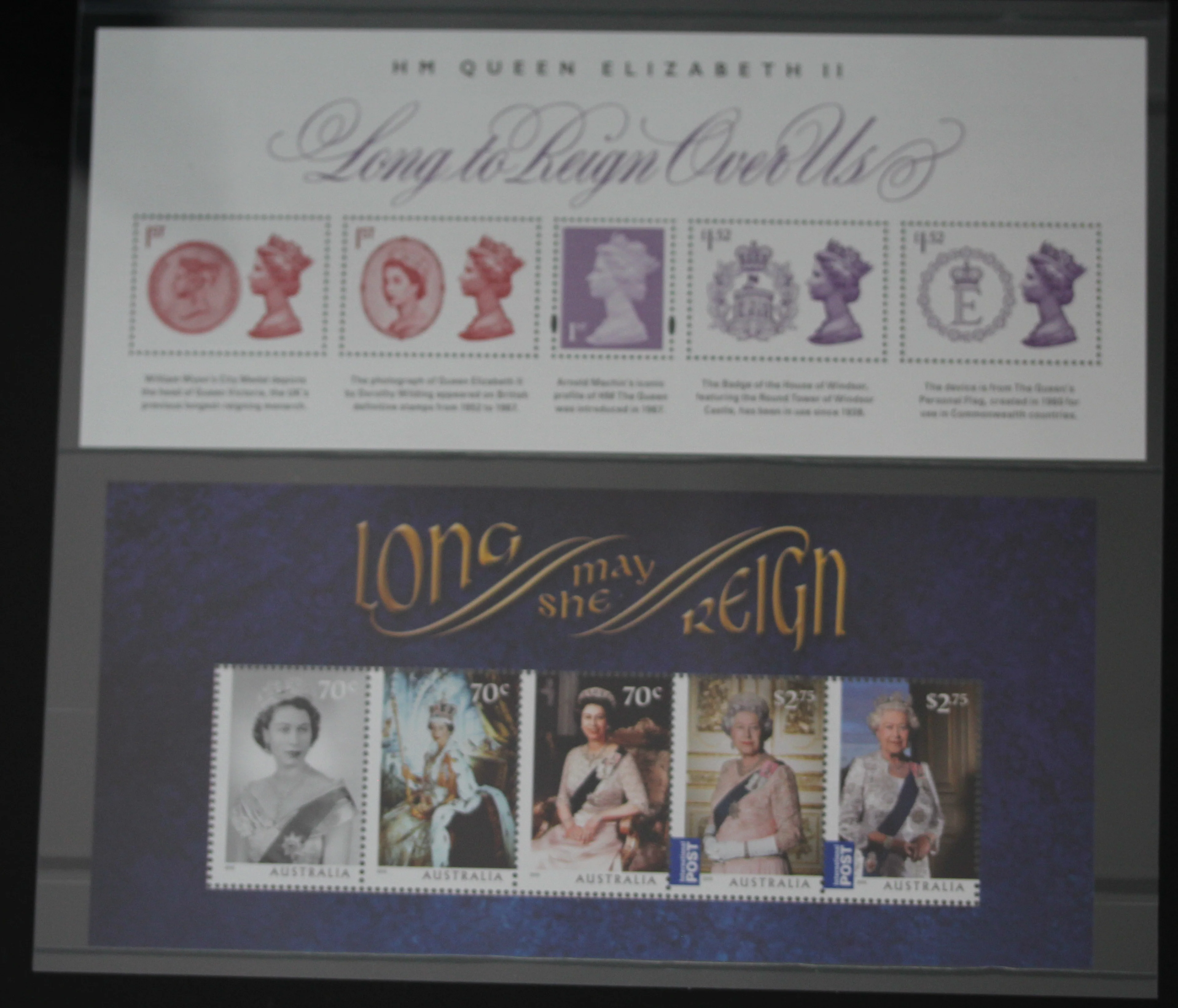 2015 Long May She Reign PNC and Mini Sheet (Impressions) - Image 3