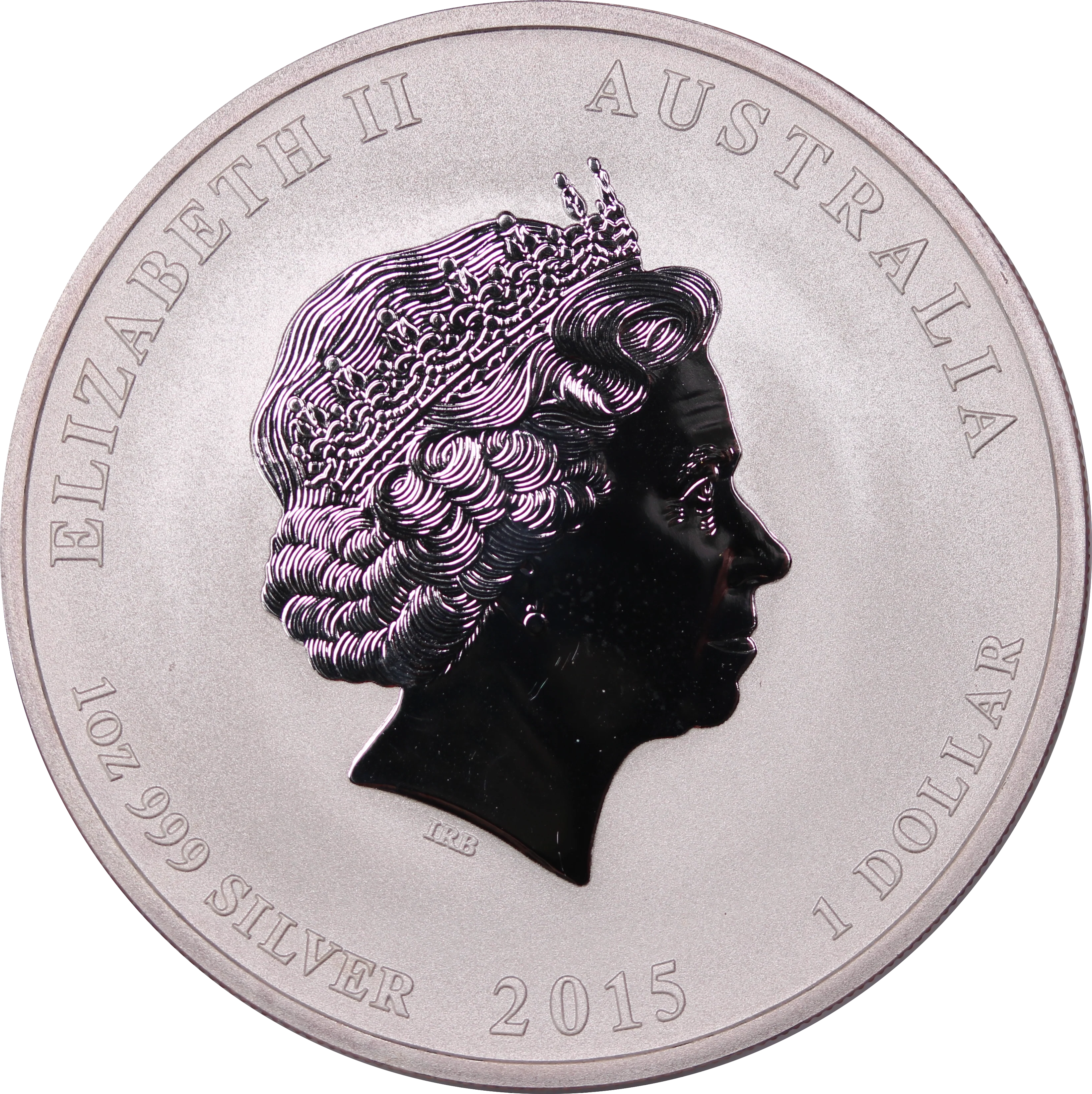 2015 Year of the Goat 1oz Silver Coin - Image 2