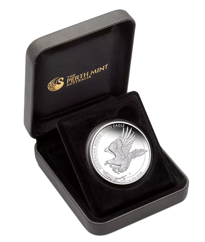 2015 Wedge-Tailed Eagle 1oz Silver Proof Coin - Image 2