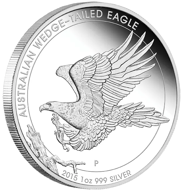2015 Wedge-Tailed Eagle 1oz Silver Proof Coin - Image 3