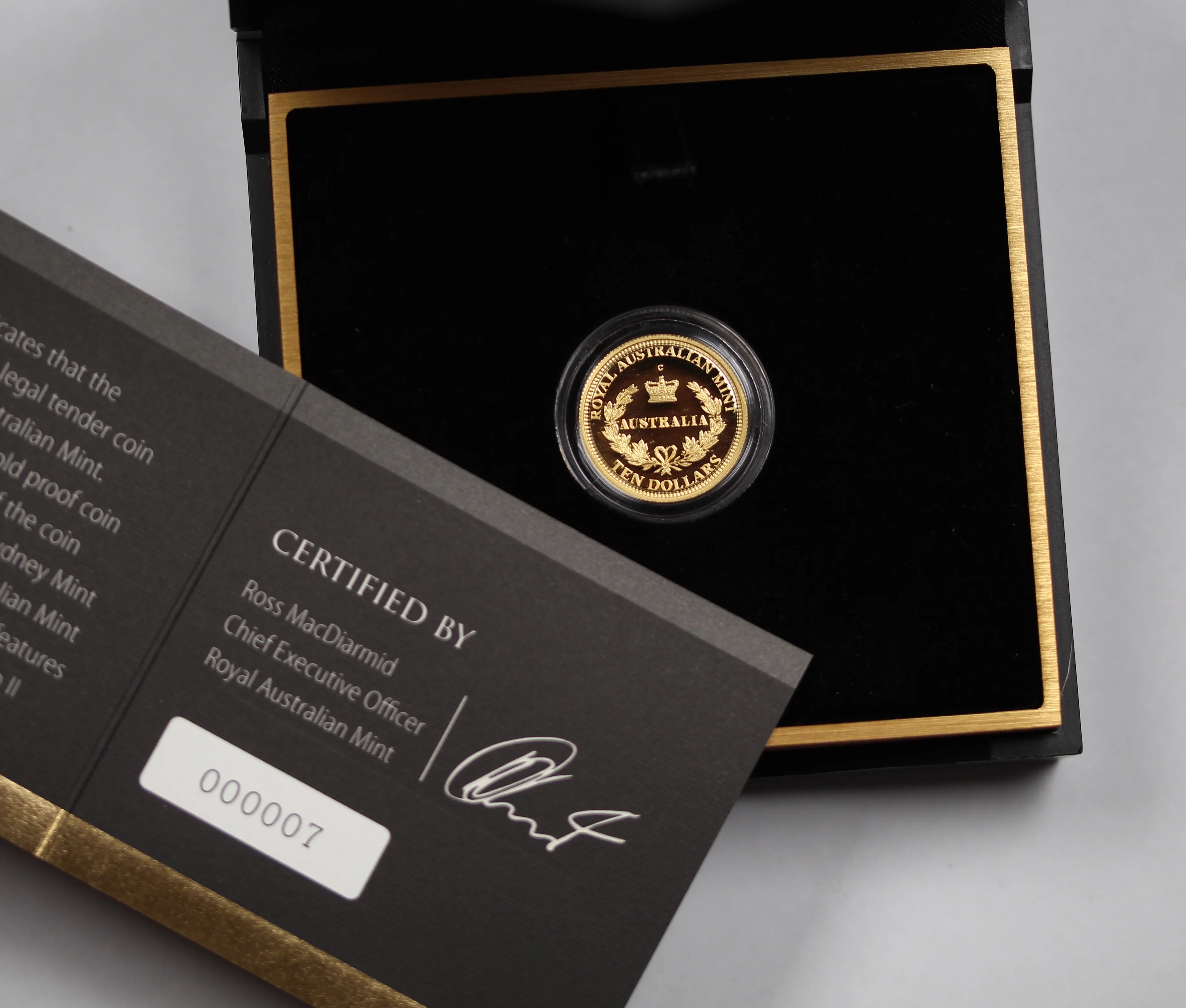 2016 1/10oz Gold Proof - Australias First Mints $10 Coin - Image 2