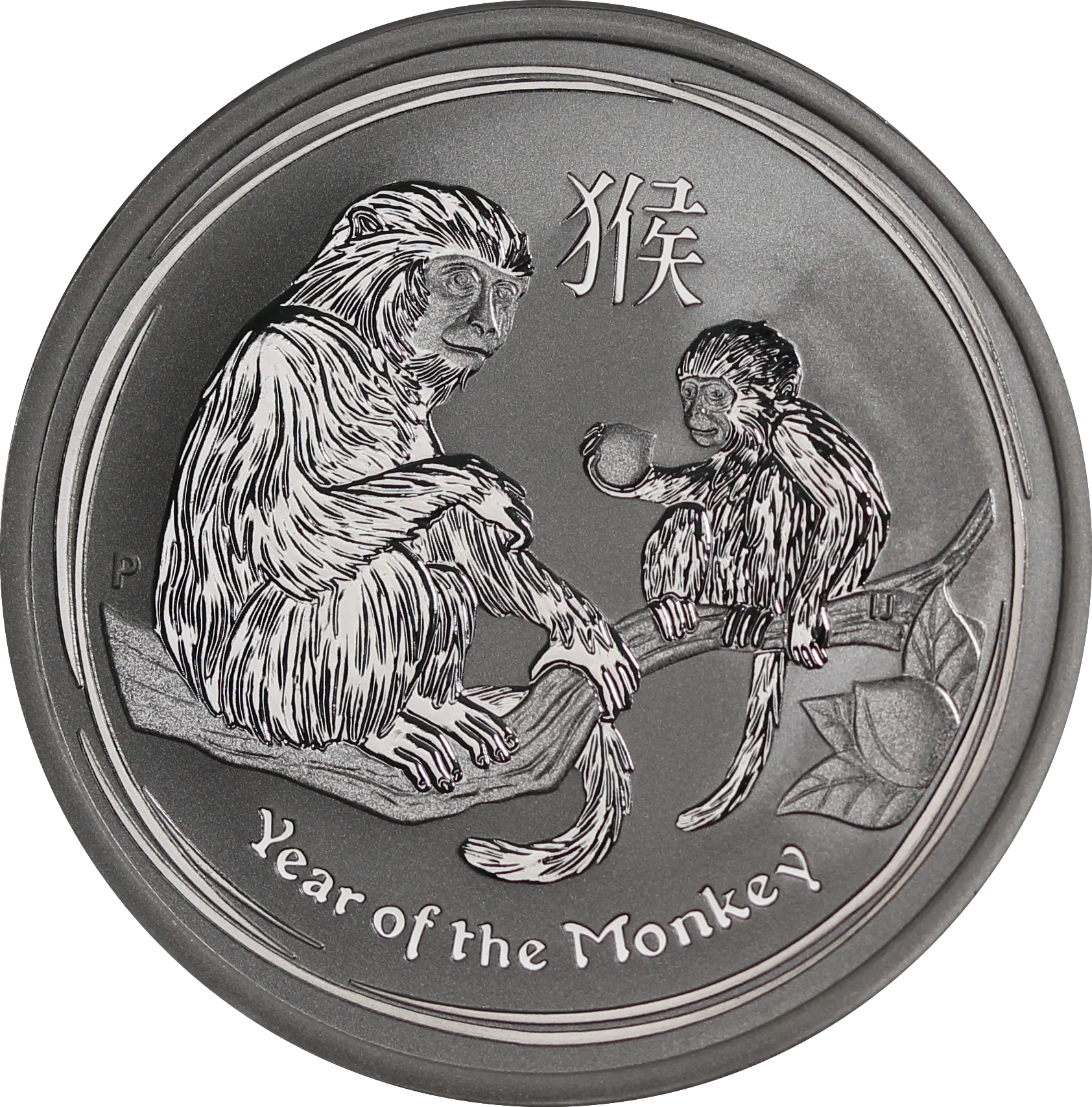 2016 1/2oz Silver Year of the Monkey Coin