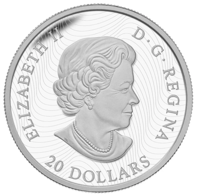 2016 $20 Silver Canadian Landscapes - Rockies - Image 2