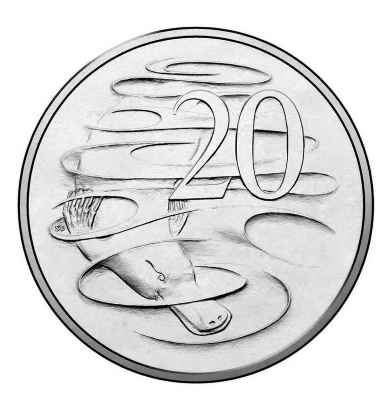 2016 20c Decimal Changeover Anniversary Uncirculated Individual Coin - Image 2