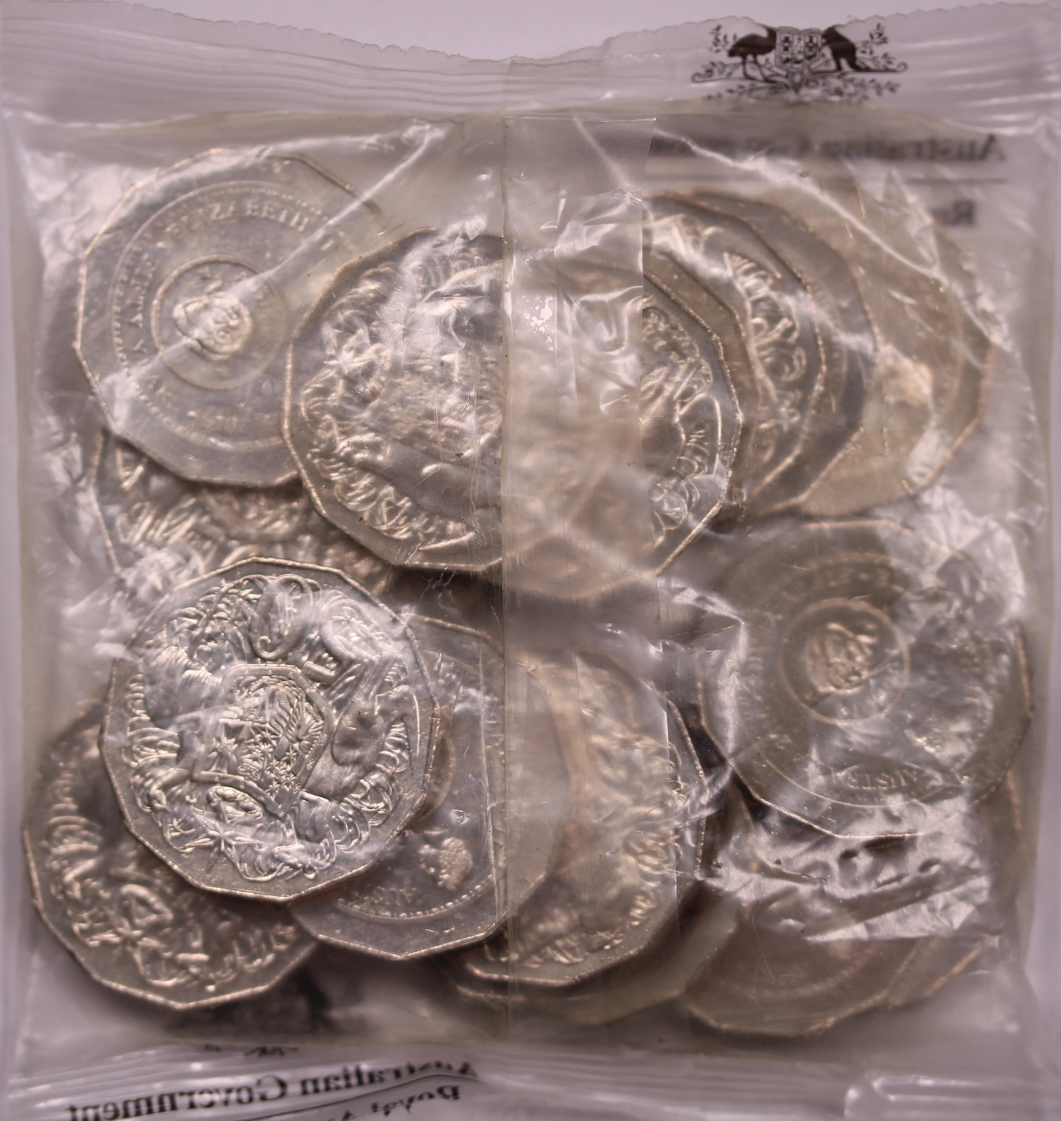 2016 50c Anniversary of Decimal Changeover RAM Bag (20 coins) - Image 2