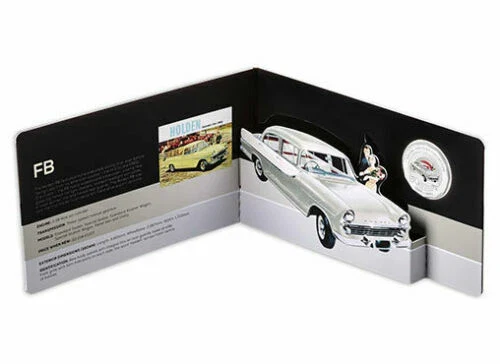 2016 50c Holden Heritage EH Coin in Card - Image 3