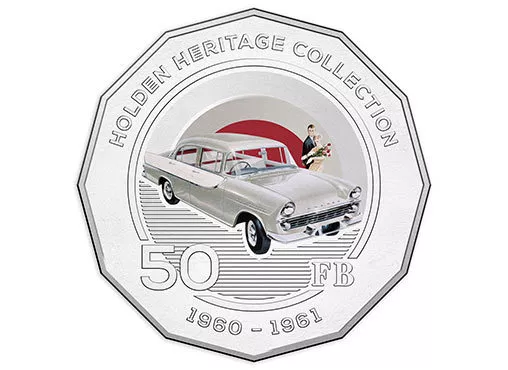 2016 50c Holden Heritage FB Coin in Card - Image 2