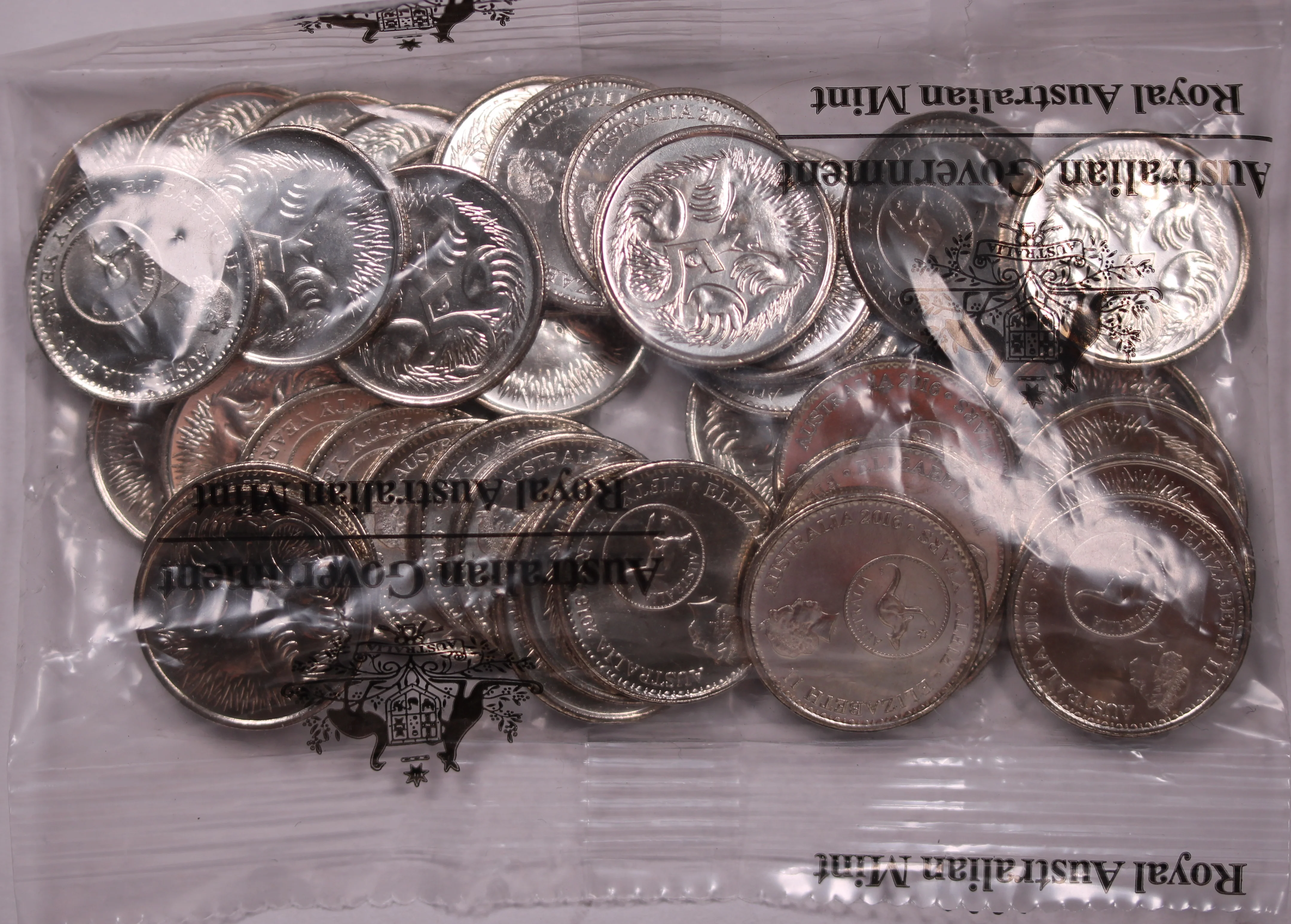 2016 5c Anniversary of Decimal Changeover RAM Bag (40 coins) - Image 2
