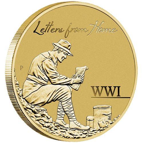 2016 Centenary of WWI Letters From the Front $1 PNC - Image 3