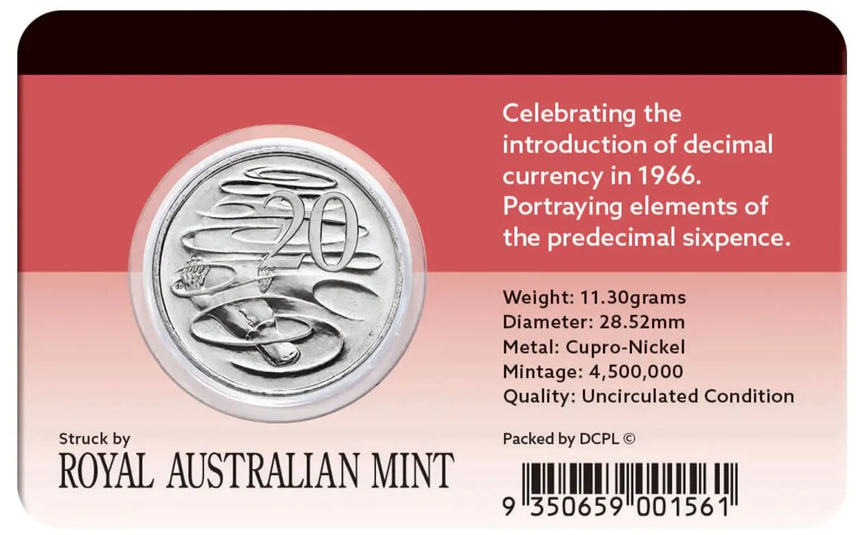 2016 Changeover 20c Coin Pack - Image 2