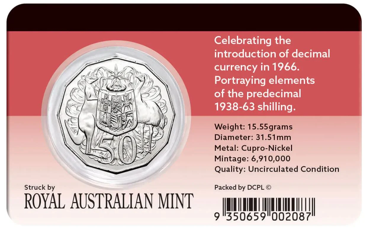 2016 Changeover 50c Coin Pack - Image 2