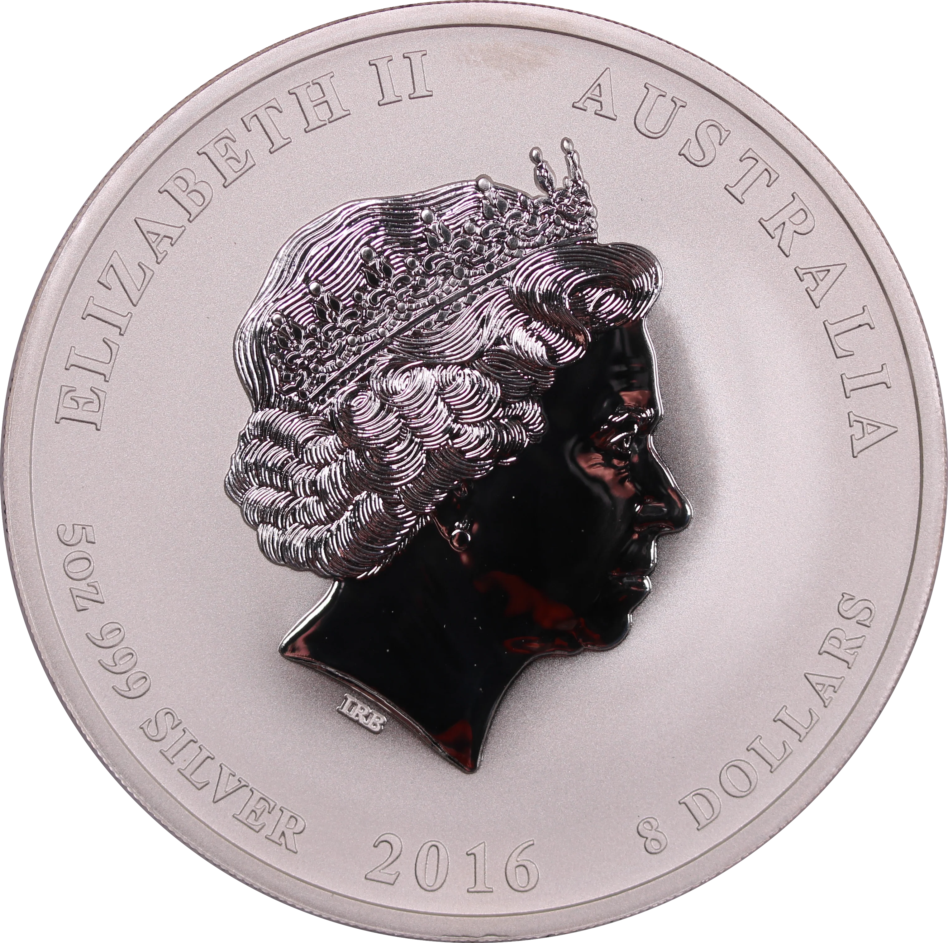 2016 Lunar Year of the Monkey 5oz Silver Coin - Image 2