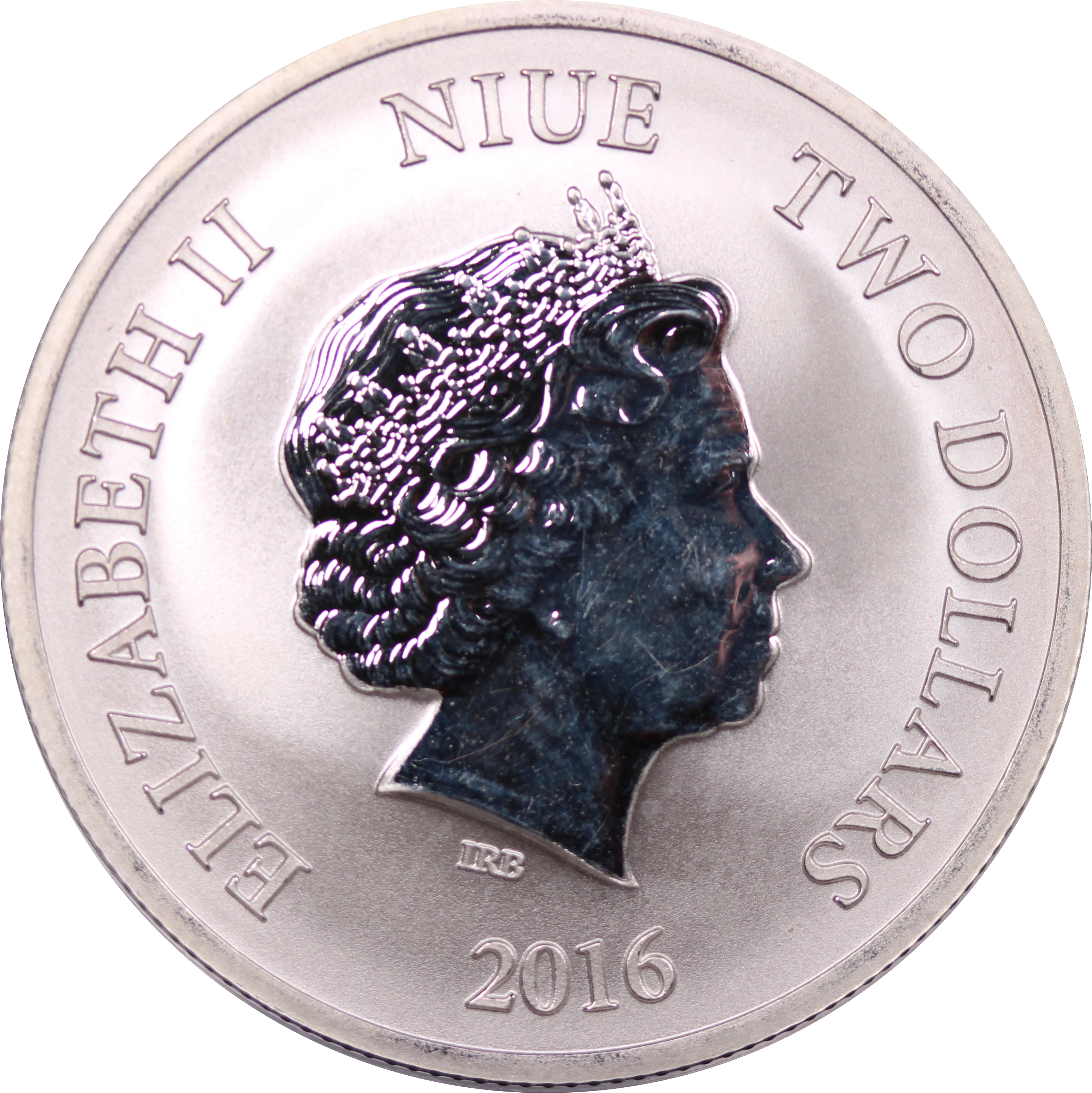 2016 Year of the Monkey 1oz Silver $2 Coin - Image 2