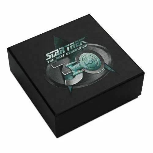2017 $1 Star Trek Captain Jean-Luc Picard & Locutus 1oz Silver Proof Coin - Image 3