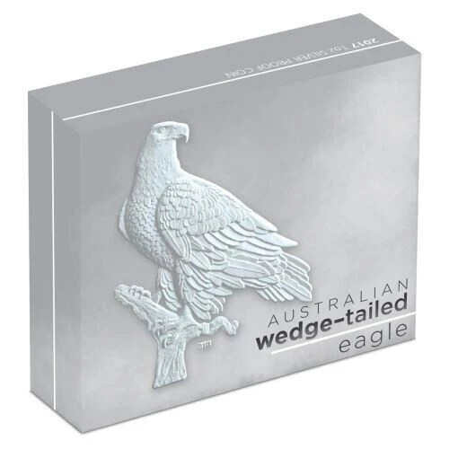 2017 Australian Wedge-tailed Eagle 1oz Silver Proof Coin - Image 2