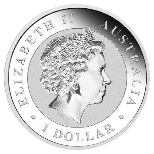 2017 Kookaburra World Money Fair 1oz Silver Coloured Proof Coin - Image 2