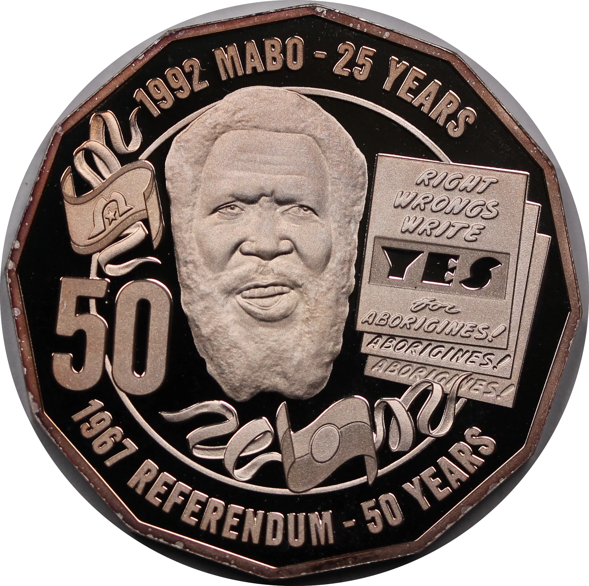 2017 Mabo 50c Proof