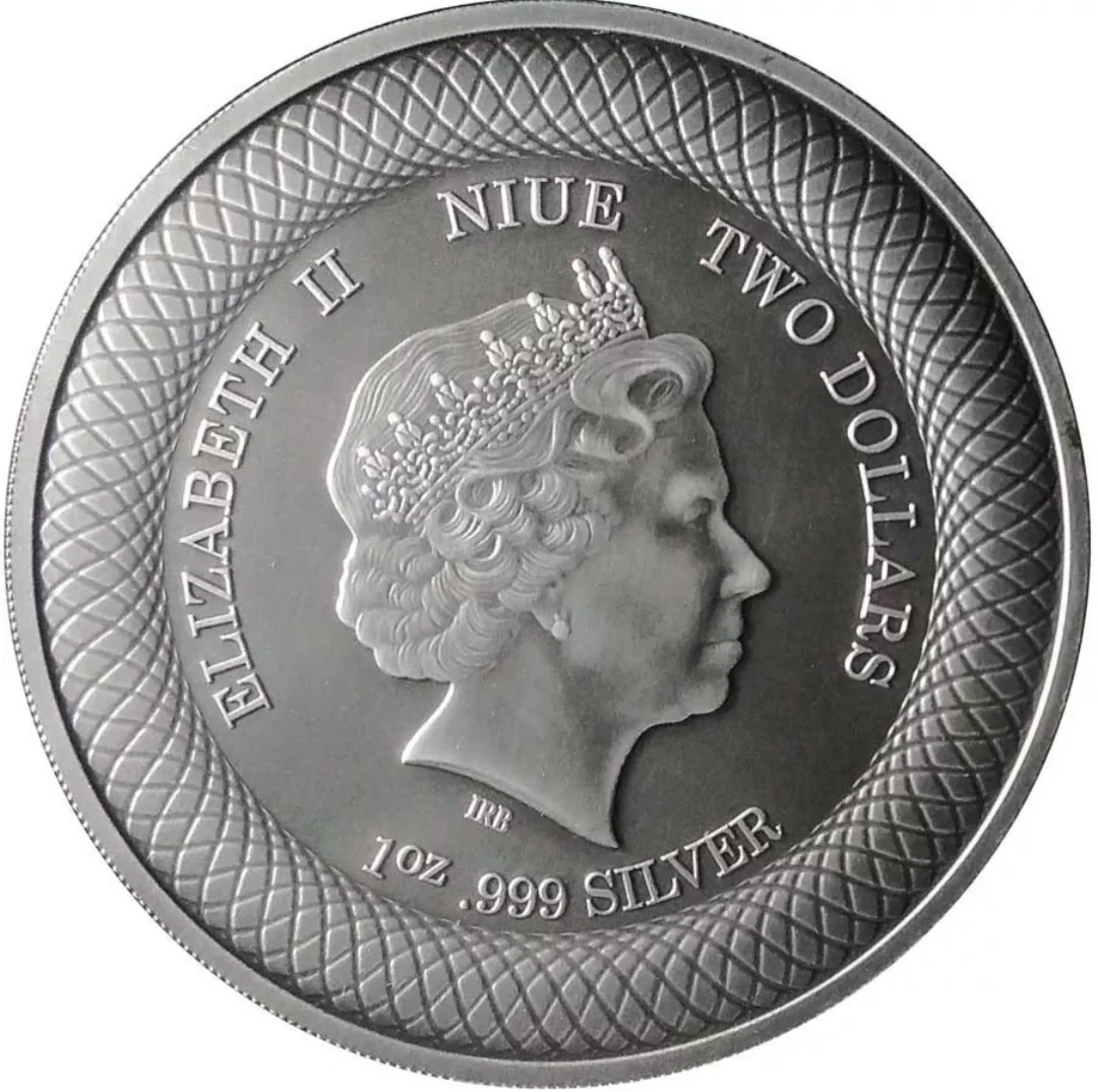 2017 Supermassive Black Hole 1oz Silver Coin - Image 2