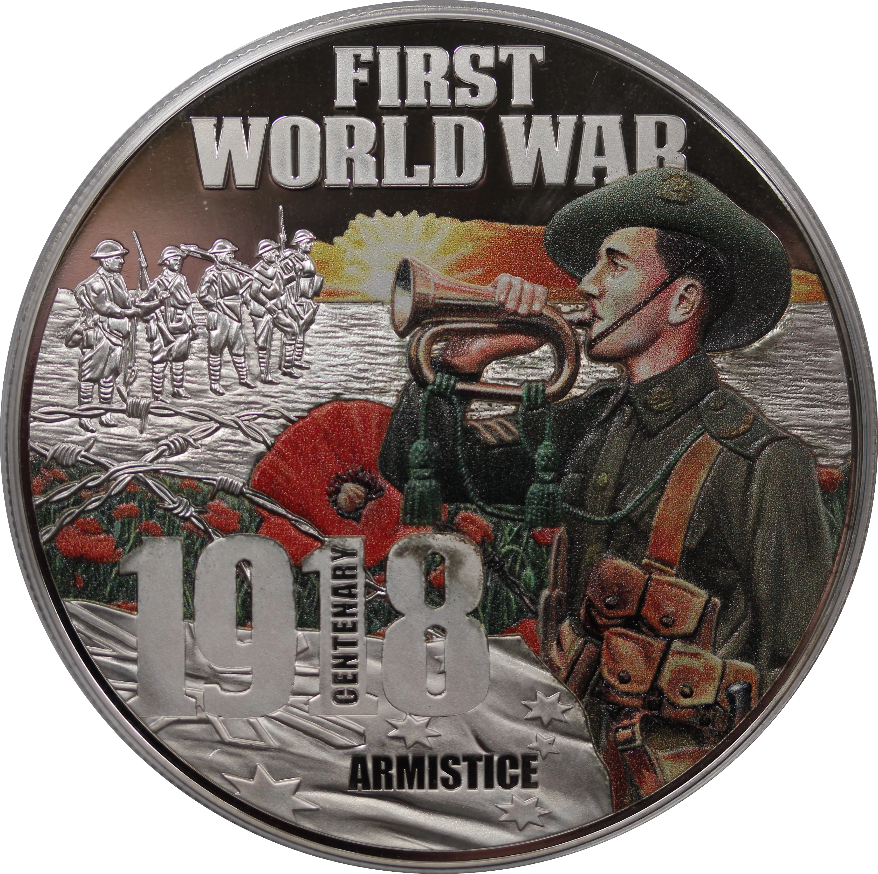 2018 $10 WWI Armistice 5oz Silver Proof