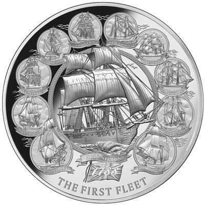 2018 230th Anniversary First Fleet 2oz Silver Proof Coin - Image 3