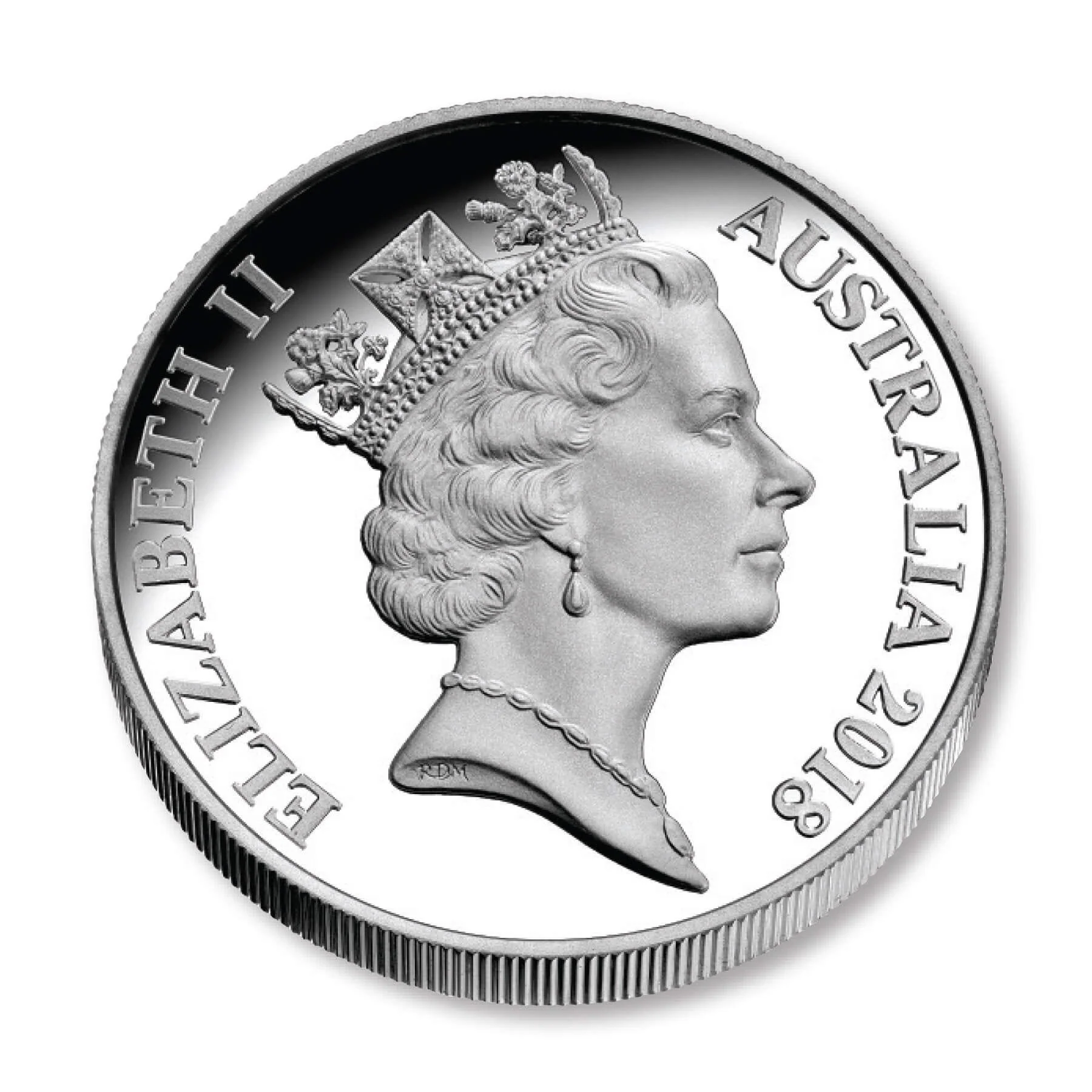 2018 2c Silver World Money Fair High Relief Silver Proof - Image 2