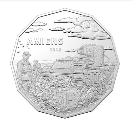 2018 Battle of Amiens 50c PNC - Image 3