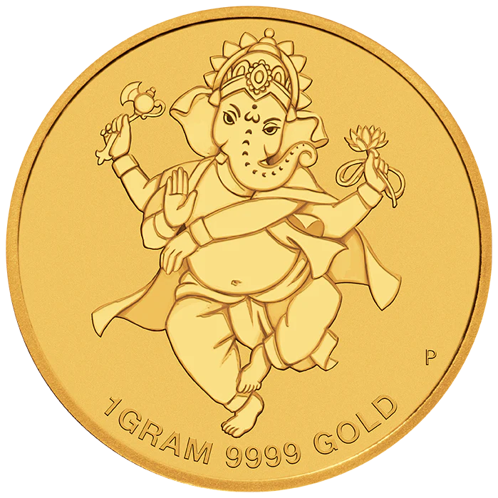 2018 Diwali Festival 1g Gold Coin - Image 2