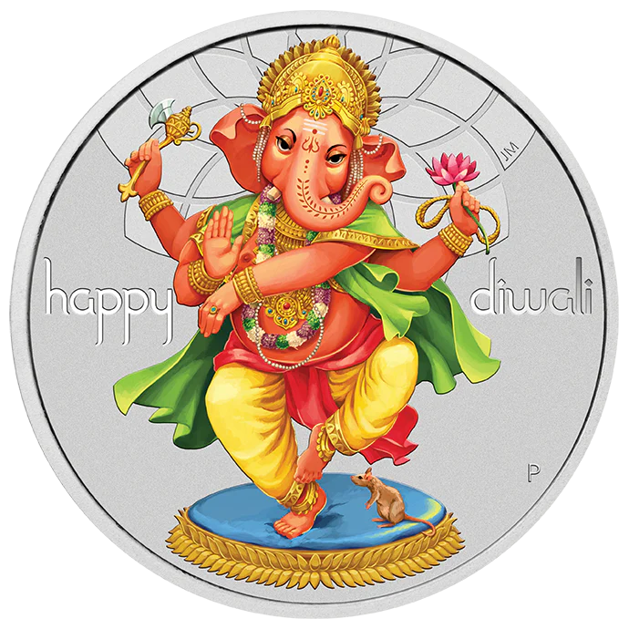 2018 Diwali Festival 1oz Silver