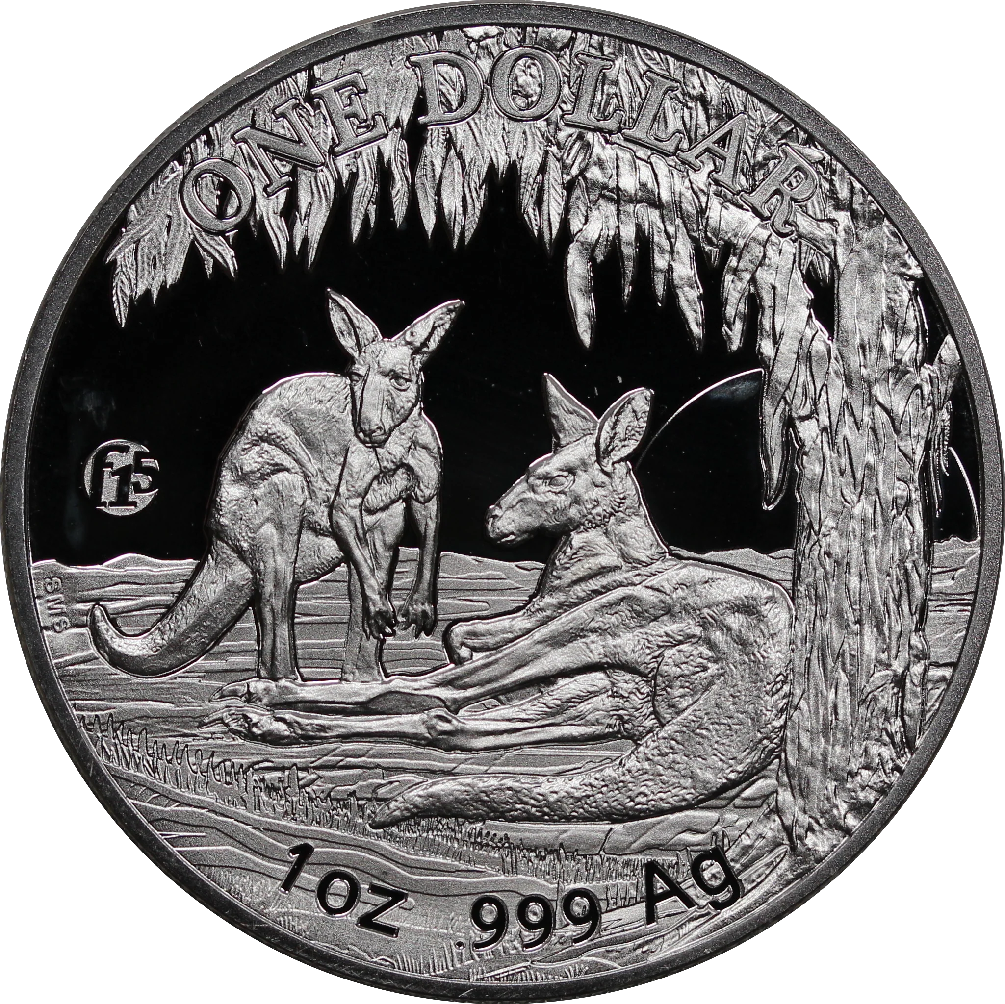 2018 Kangaroo f15 Privy Mark 1oz Silver