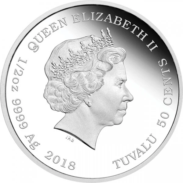 2018 Looney Tunes - Bugs Bunny 1/2oz Silver Proof Coin - Image 2