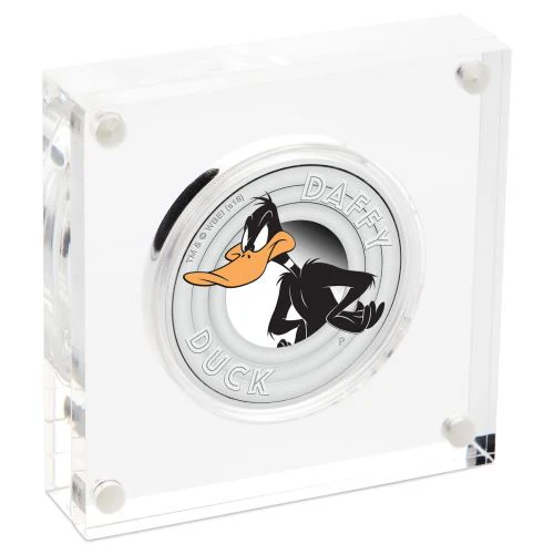 2018 Looney Tunes - DAFFY DUCK 1/2oz Silver Proof Coin - Image 3