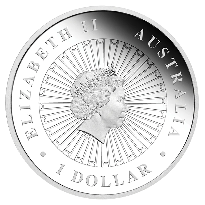 2018 Lunar Year of the Dog 1oz Silver Opal Coin - Image 4