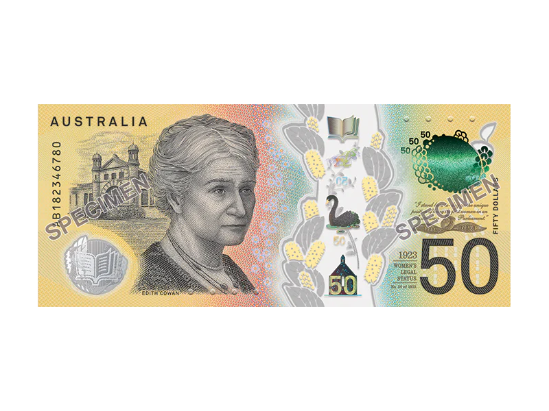 2018 Next Generation $50 Banknote Folder - Image 2