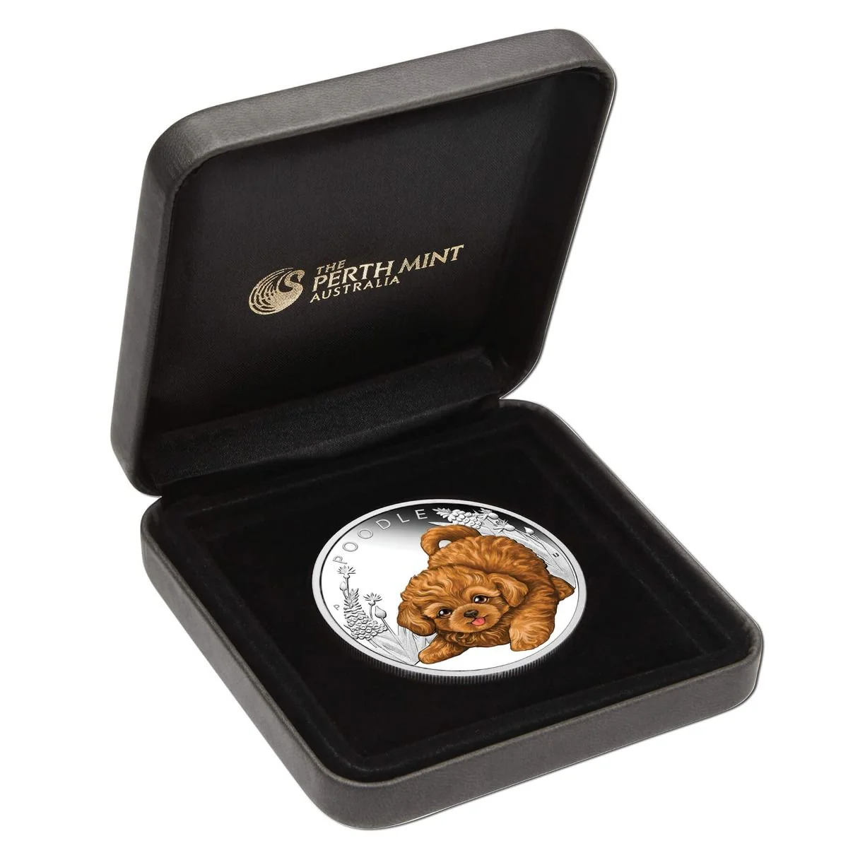 2018 Puppies Poodle 1/2oz Silver Proof Coin - Image 3