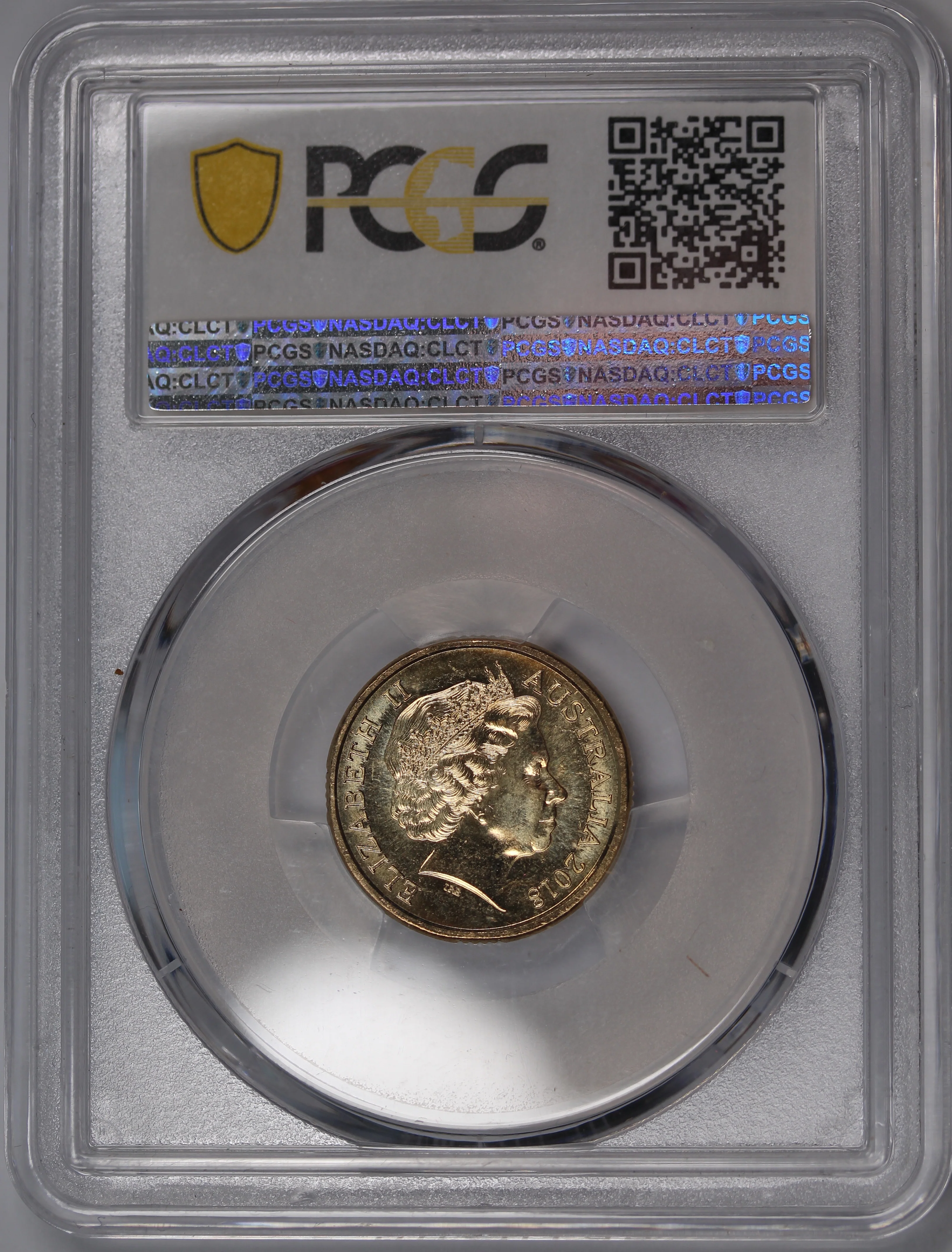 2018 QEII Purple Coronation $2 MS67 - Image 2