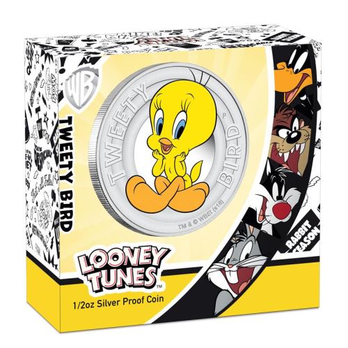 2018 Tweety Bird Looney Tunes - 1/2oz Silver Proof Coin - Image 5