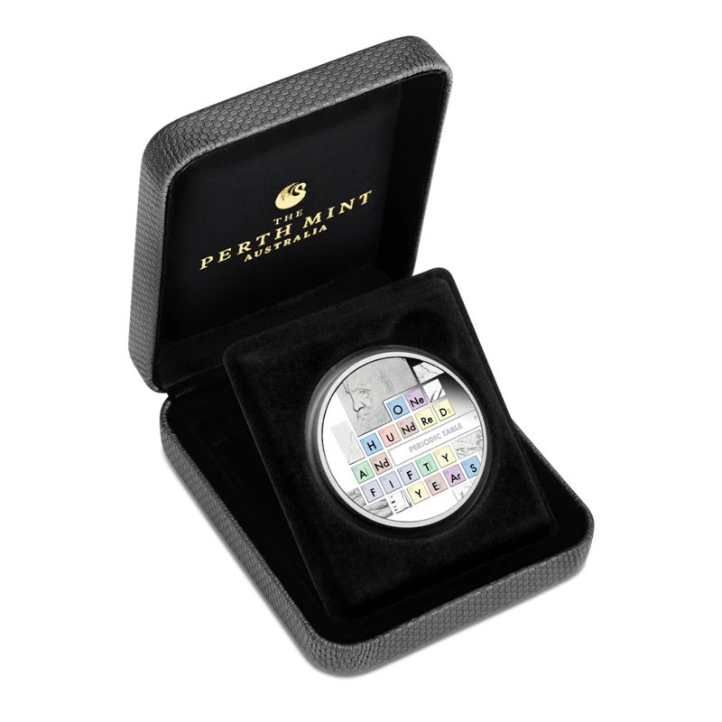 2019 150 Years of the Periodic Table 1oz Silver Proof - Image 4