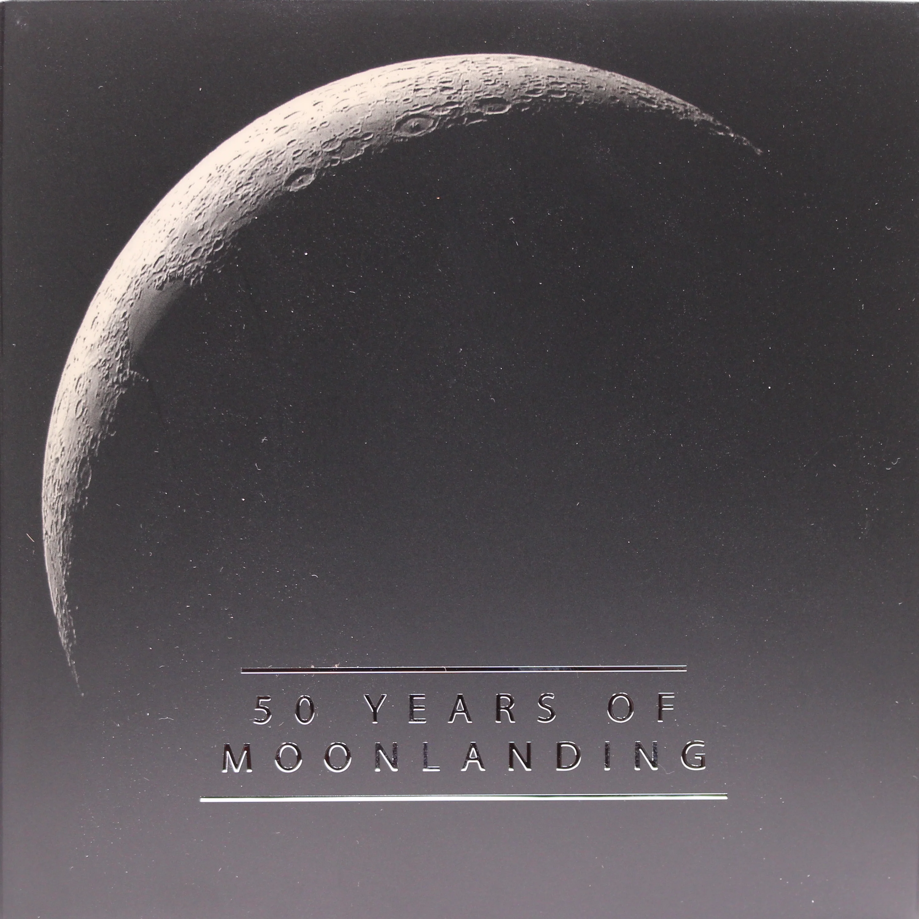 2019 Anniversary of the Moon Landing 50g Silver Proof Domed Coin - Image 3